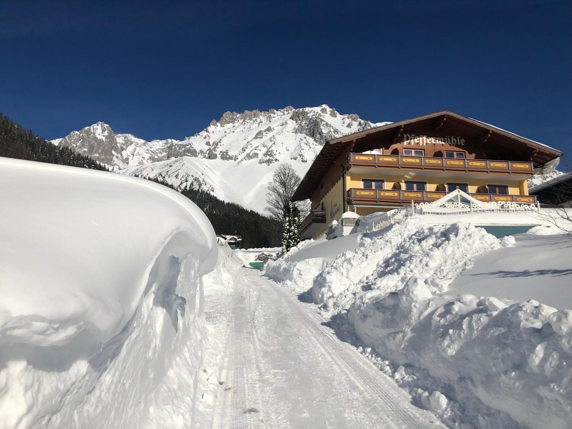 Aparthotel Pfeffermuehle Ramsau am Dachstein Zewnętrze zdjęcie