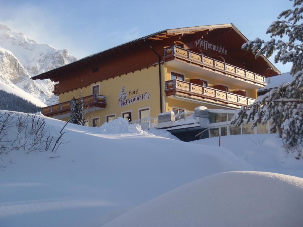 Aparthotel Pfeffermuehle Ramsau am Dachstein Zewnętrze zdjęcie