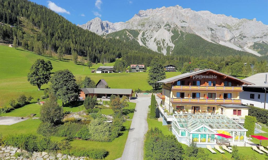 Aparthotel Pfeffermuehle Ramsau am Dachstein Zewnętrze zdjęcie